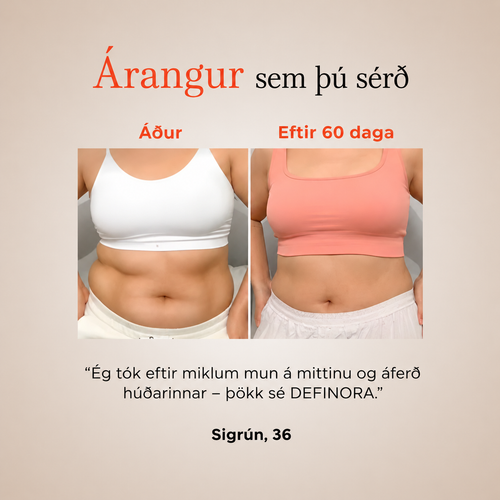 DEFINORA™ Waist | Dual-Wellenlängen Rotlichtgürtel mit 3-Lagen-Lift-Technologie™