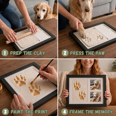 Forever Paw Print Keepsake Kit