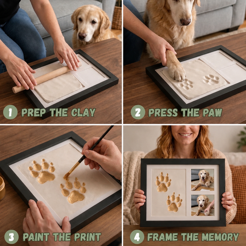 Forever Paw Print Keepsake Kit