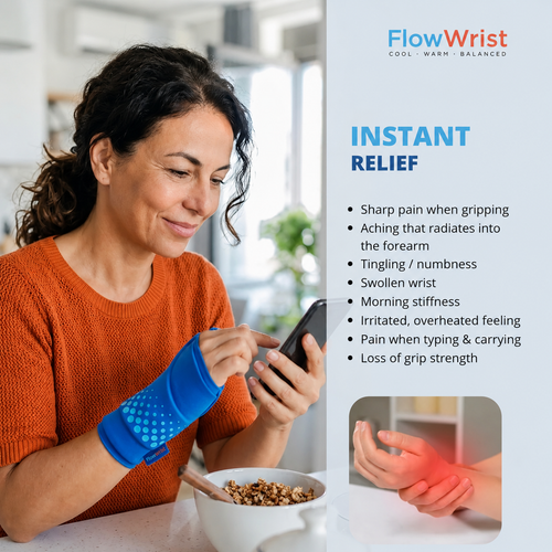 Flow Wrist™ — 2-in-1 Cold & Heat Wrist Wrap
