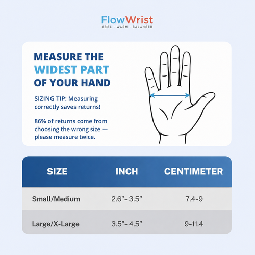 Flow Wrist™ — 2-in-1 Cold & Heat Wrist Wrap