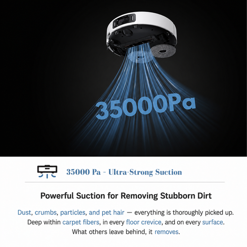 Dream PureGlide X9 – Self-Emptying Robot Vacuum & Mop