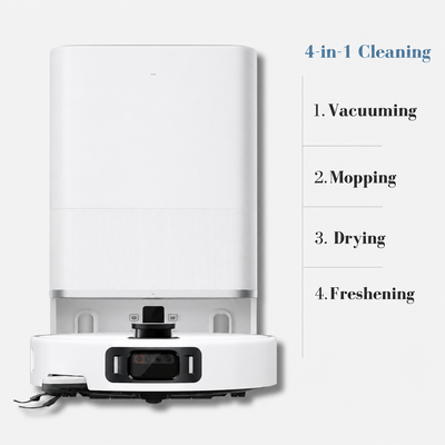 Dream PureGlide X9 – Self-Emptying Robot Vacuum & Mop