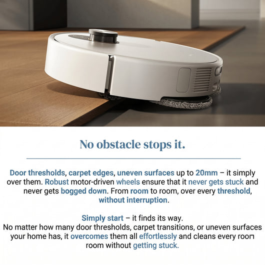 Dream PureGlide X9 – Self-Emptying Robot Vacuum & Mop