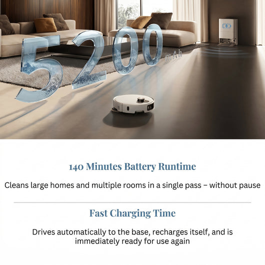 Dream PureGlide X9 – Self-Emptying Robot Vacuum & Mop