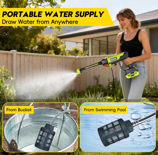 Solmara Cordless Pressure Washer