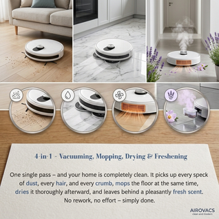 Dream PureGlide X9 – Self-Emptying Robot Vacuum & Mop
