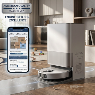 Dream PureGlide X9 – Self-Emptying Robot Vacuum & Mop