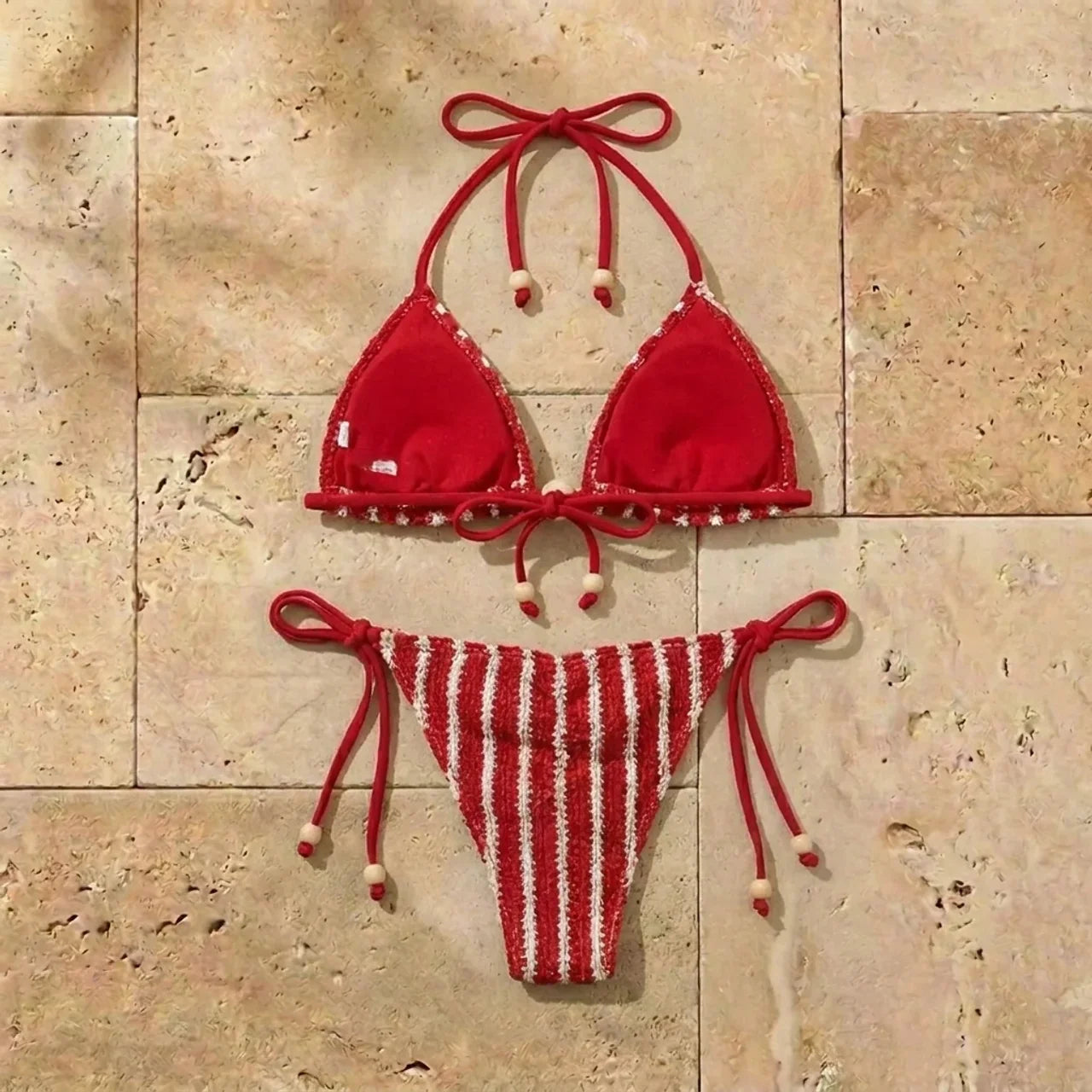 Red Riviera Bikini