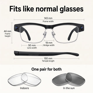 Solmara Vista Air | Camera Glasses with AI & Translation