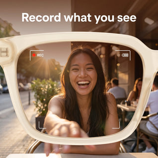 Solmara Vista Classic | Camera Glasses with AI & Translation