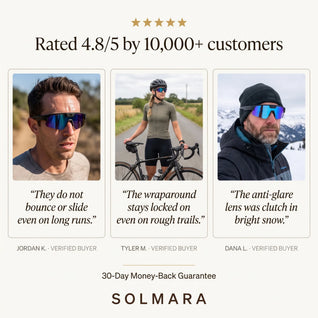 Solmara Vista Sport | Camera Glasses with AI & Translation